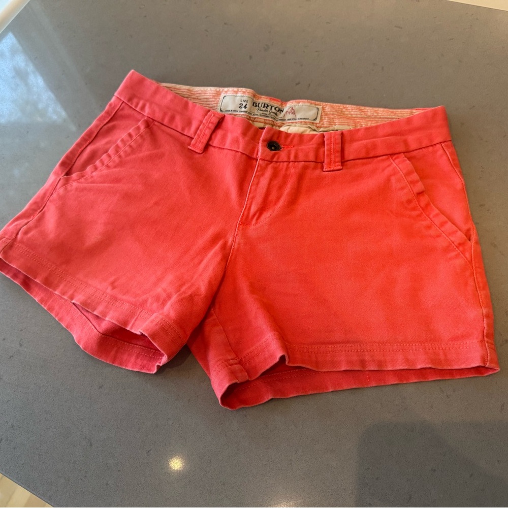 Burton Women's Vibrant Coral Shorts